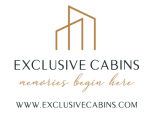 The Logo for Exclusive Cabins, a Vacation Rental and Investment Company.